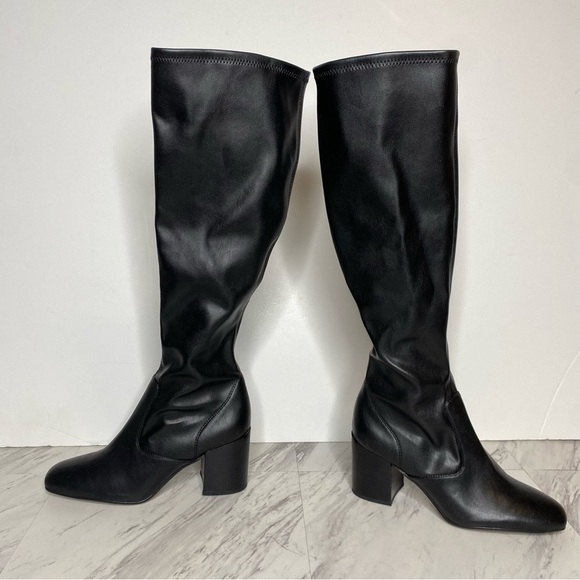 Franco Sarto Talfer Black Tall Heeled Boot 8M - Picture 8 of 16